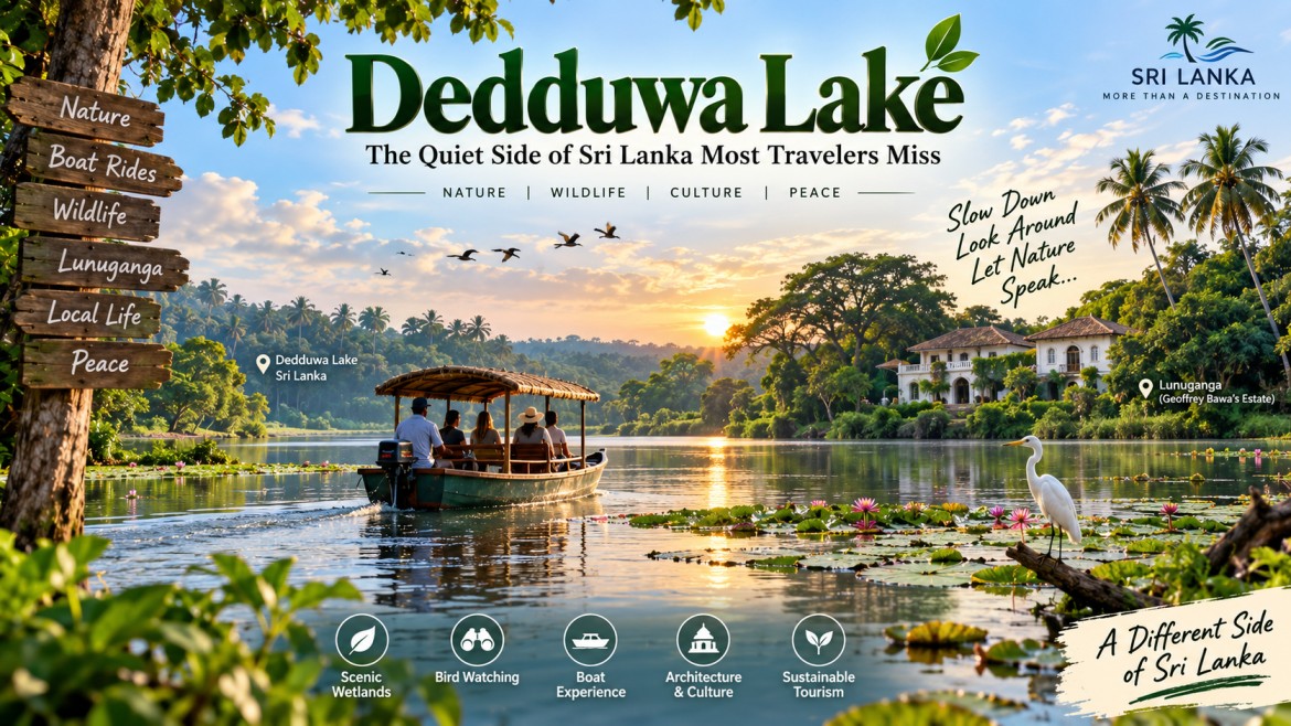 Dedduwa Lake: The Quiet Side of Sri Lanka Most Travelers Miss dedduwa lake: the quiet side of sri lanka most travelers miss